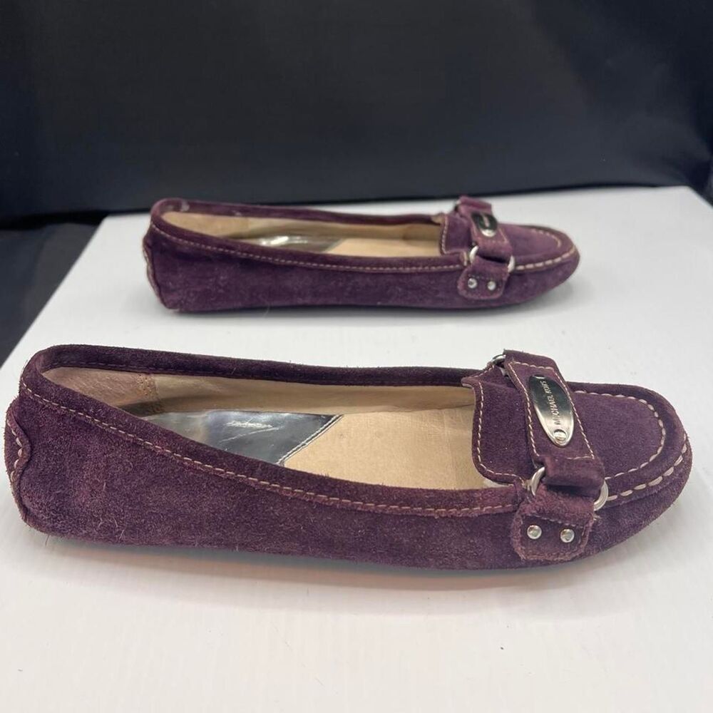 Michael-kors Women's Purple and Burgundy Loafers